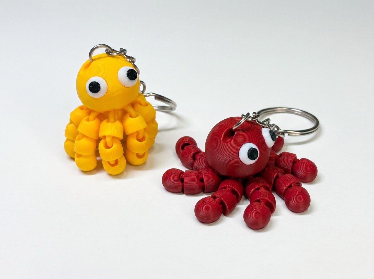 3D keychain Octopus